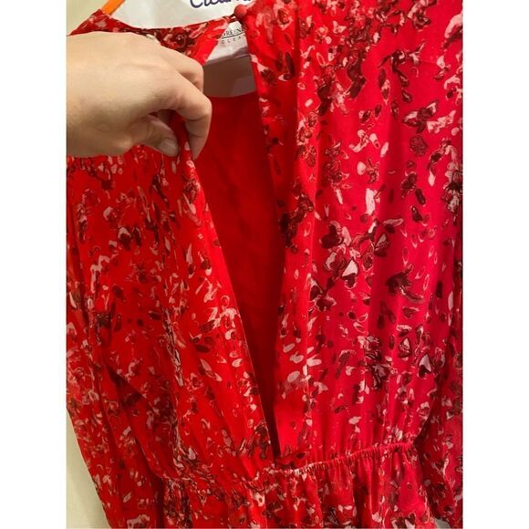 IRO floral asymmetric dress - Picture 8 of 9